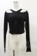 画像1: KILL STAR / ASTERACIE CROP TOP S ブラック H-25-04-03-008-SL-TO-KB-ZH (1)