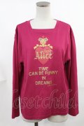 Jane Marple / ALICEロングスリーブカットソー  ローズ H-25-04-03-1030-JM-TO-KB-ZH