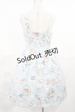 画像3: Shirley Temple / パーティーインビテーションカードベビードールジャンパースカート  サックス H-25-04-03-1005-ET-OP-KB-ZH