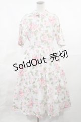 Jane Marple Dans Le Salon / La vie en roseシャツドレス M オフホワイト H-25-04-03-1010-JM-OP-KB-ZH