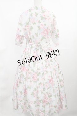 画像3: Jane Marple Dans Le Salon / La vie en roseシャツドレス M オフホワイト H-25-04-03-1010-JM-OP-KB-ZH