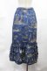 画像3: Jane Marple Dans Le Salon / Playful garden frill hem skirt  steel blue H-25-04-03-1016-JM-SK-KB-ZH (3)