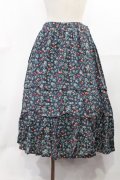 Jane Marple / Wild cherryスカラップスカート M ネイビー H-25-04-03-1017-JM-SK-KB-ZH