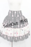 Emily Temple cute / クローゼットスカート  ブラック H-25-04-03-1018-ET-SK-KB-ZH