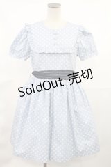 MILK / バブルDot dress  サックスドット H-25-04-03-1022-ML-OP-KB-ZH