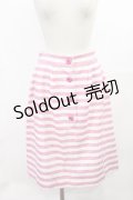 MILK / MILKメイドスカート  ピンク H-25-07-17-1031-ML-SK-KB-ZH