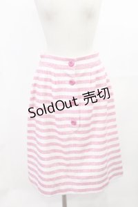 MILK / MILKメイドスカート  ピンク H-25-07-17-1031-ML-SK-KB-ZH