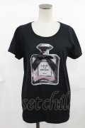 MILK / perfume Tee  黒 H-25-04-03-1029-ML-TO-KB-ZH
