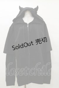 KILL STAR / Watch The Skies Hoodie L ブラック H-25-04-03-013-SL-TO-KB-ZH