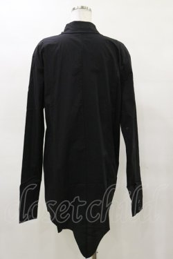 画像2: KILL STAR /OOD KIN LONGLINE SHIRT XS ブラック H-25-04-03-017-SL-BL-KB-ZH