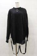 KILL STAR / FLAYER SWEAT SHIRT S ブラック H-25-04-03-019-SL-TO-KB-ZH