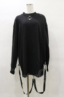 画像1: KILL STAR / FLAYER SWEAT SHIRT S ブラック H-25-04-03-019-SL-TO-KB-ZH