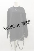 KILL STAR / FLAYER SWEAT SHIRT S ブラック H-25-04-03-020-SL-TO-KB-ZH