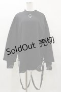 KILL STAR / FLAYER SWEAT SHIRT S ブラック H-25-04-03-021-SL-TO-KB-ZI
