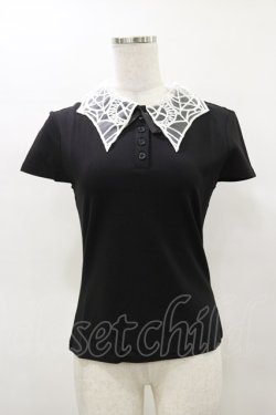 画像1: KILL STAR / APPRENTICE TOP XS ブラック H-25-04-03-024-SL-TO-KB-ZH
