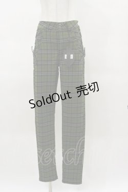 画像1: KILL STAR / DARK CANOPY TROUSERS S グリーン H-25-04-03-027-SL-PA-KB-ZI