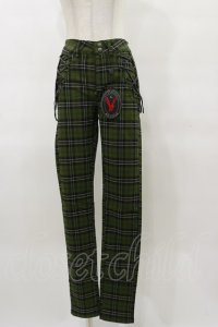 KILL STAR / DARK CANOPY TROUSERS XS グリーン H-25-04-03-030-SL-PA-KB-ZH