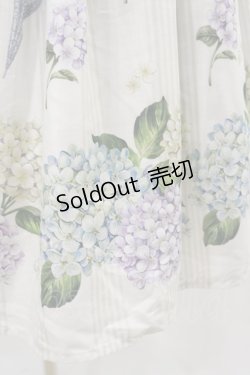 画像5: Melody BasKet / 紫陽花のピューリタンカラーワンピース M アイボリー H-25-04-03-036-LO-OP-KB-ZH