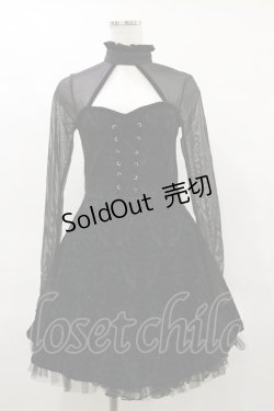 画像1: KILL STAR / ANABELLE PARTY DRRESS S ブラック H-25-04-03-040-SL-OP-KB-ZH