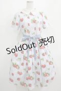 Emily Temple cute / Dear Strawberryワンピース  サックス H-25-04-04-001-ET-OP-KB-ZH
