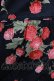 画像5: Jane Marple / Berryプリントのピンタックスカート  黒 H-25-04-04-030-JM-SK-KB-ZH (5)
