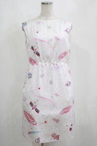 MILK / COSMOワンピース  ホワイトベース H-25-04-04-043-ML-OP-KB-ZH