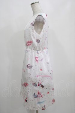 画像2: MILK / COSMOワンピース  ホワイトベース H-25-04-04-043-ML-OP-KB-ZH