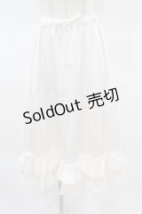 axes femme kawaii / ミディフリルペチスカート M オフ H-25-04-04-1040-AX-SK-NS-ZH