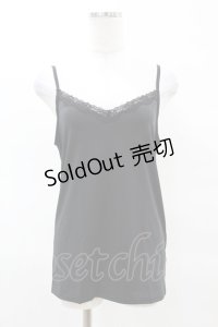 m petit by misako / お姫様キャミ LL ブラック H-25-04-04-1044-LO-TO-NS-ZH