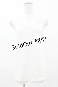 m petit by misako / お姫様キャミ LL オフ H-25-04-04-1046-LO-TO-NS-ZH