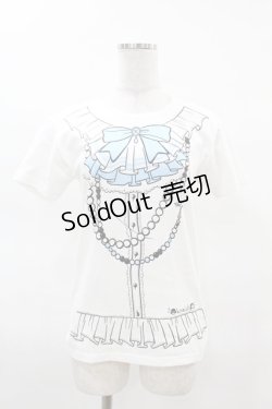 画像1: kitaloli / 北ロりオリジナルTシャツ  白 H-25-04-04-1051-0-TS-NS-ZH