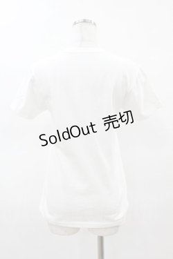 画像2: kitaloli / 北ロりオリジナルTシャツ  白 H-25-04-04-1051-0-TS-NS-ZH