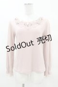 axes femme / ローズガーデンプルオーバー M ピンク H-25-04-04-1053-AX-TO-NS-ZH