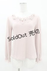axes femme / ローズガーデンプルオーバー M ピンク H-25-04-04-1053-AX-TO-NS-ZH