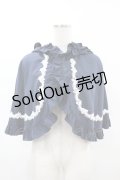 axes femme kawaii / 童話の小公女ケープ M ネイビー H-25-04-04-1058-AX-JA-NS-ZH