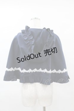 画像2: axes femme kawaii / 童話の小公女ケープ M ネイビー H-25-04-04-1058-AX-JA-NS-ZH