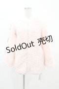 Ank Rouge / スピンドルハートボアブルゾン M ピンク H-25-04-04-1061-CA-JA-NS-ZT-C012