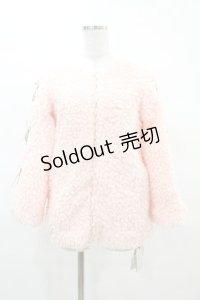 Ank Rouge / スピンドルハートボアブルゾン M ピンク H-25-04-04-1061-CA-JA-NS-ZT-C012