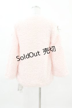 画像2: Ank Rouge / スピンドルハートボアブルゾン M ピンク H-25-04-04-1061-CA-JA-NS-ZT-C012