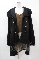 画像1: 【SALE】IRO+IRO / 羊の執事ボアジャケットコート M ブラック H-25-04-04-1062-LO-CO-NS-ZTC012 (1)