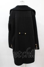 画像2: 【SALE】IRO+IRO / 羊の執事ボアジャケットコート M ブラック H-25-04-04-1062-LO-CO-NS-ZTC012 (2)