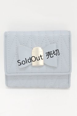 画像1: m petit by misako / NINA'Sコラボ財布  ブルー H-25-04-04-1011-LO-ZA-NS-ZH