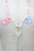 Angelic Pretty / Happy Garlandネックレス  ピンク H-25-04-04-1012-AP-AC-NS-ZH
