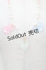 Angelic Pretty / Happy Garlandネックレス  ピンク H-25-04-04-1012-AP-AC-NS-ZH