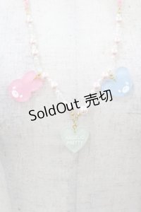 Angelic Pretty / Happy Garlandネックレス  ピンク H-25-04-04-1012-AP-AC-NS-ZH