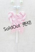 Angelic Pretty / POP Heartロリポップネックレス  ピンク H-25-04-04-1013-AP-AC-NS-ZH