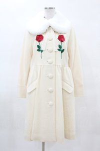 Angelic Pretty / Rose Embroideryコート Free オフ H-25-04-04-1023-AP-CO-NS-C011