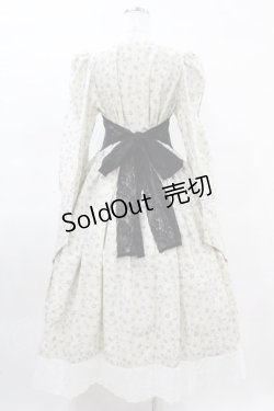 画像2: marcHenTica / 浴衣風ワンピース+ヘッドドレス「霞」 プリンセスサイズ 生成り H-25-04-04-1026-LO-OP-NS-ZH