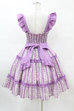 画像2: axes femme kawaii / ハミングフローラジャンスカ M パープル H-25-04-04-1027-AX-OP-NS-ZH