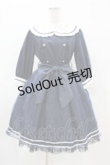 mille fille closet by LODISPOTTO / Sweetマリンプリンセスワンピース M ネイビー H-25-04-04-1030-LO-OP-NS-ZH